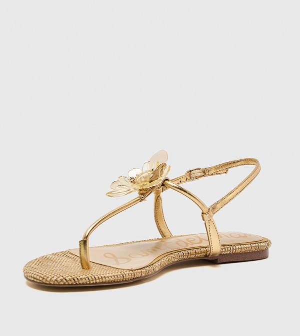 سام ايدلمان سام ايدلمان - ذهبي Flat Sandals