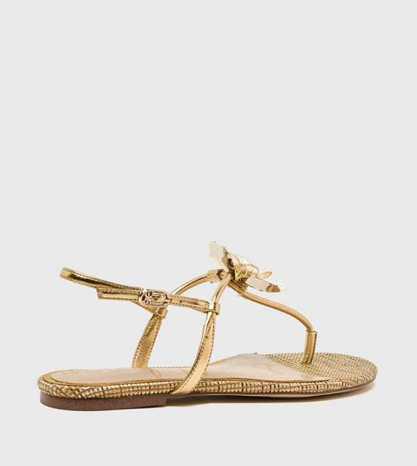 سام ايدلمان سام ايدلمان - ذهبي Flat Sandals