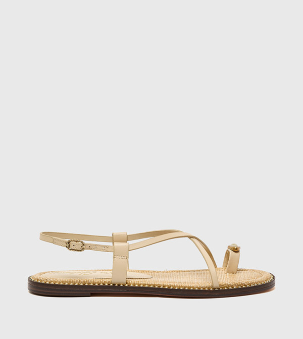sam edelman sam edelman - Beige Flat Sandals