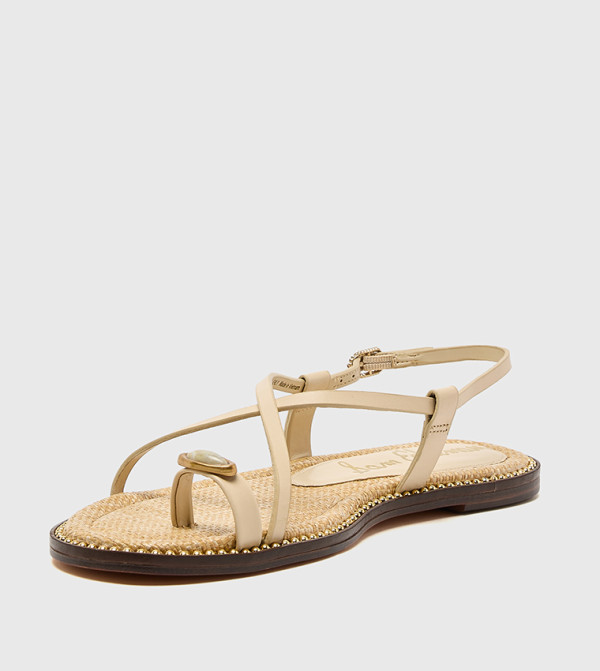 sam edelman sam edelman - Beige Flat Sandals