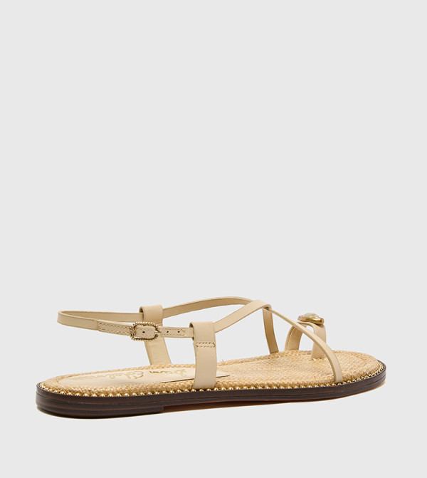 sam edelman sam edelman - Beige Flat Sandals