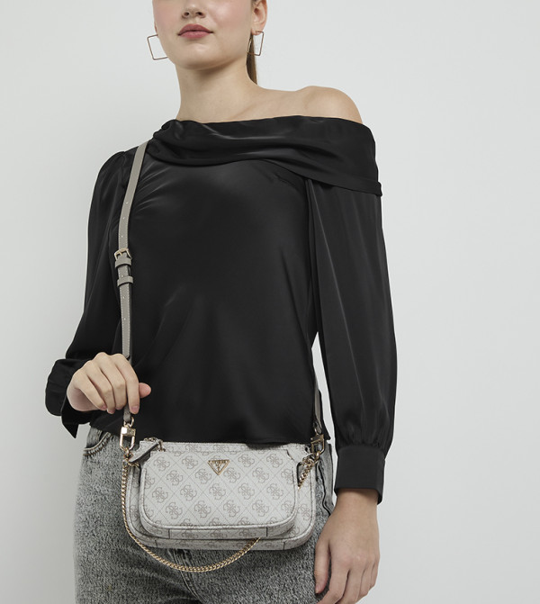 Guess Bags - Taupe Cross Body Bags