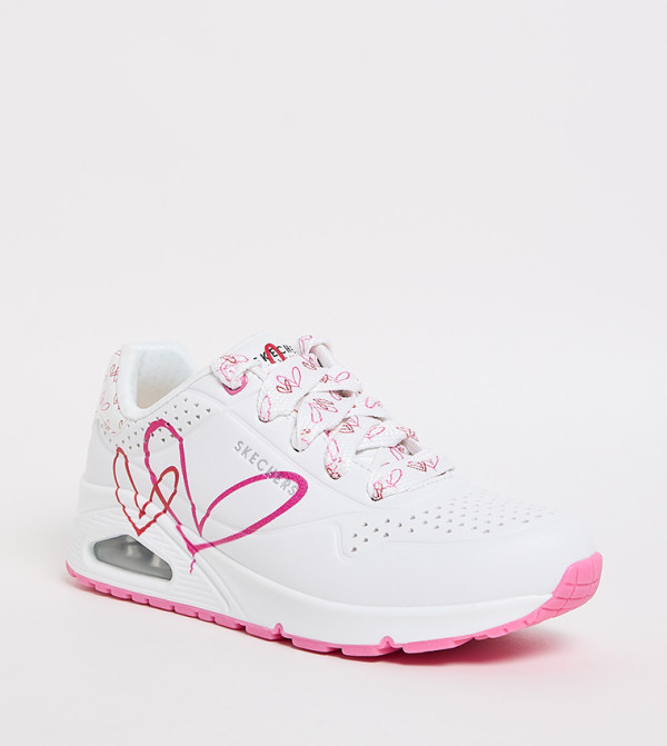 Skechers  - White Low Top