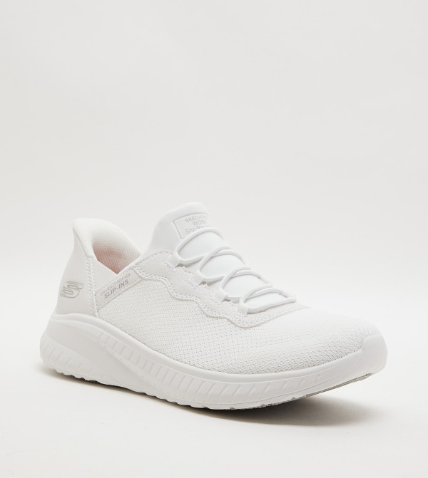 Skechers  Casual Slip-ons - White Casual Slip-ons