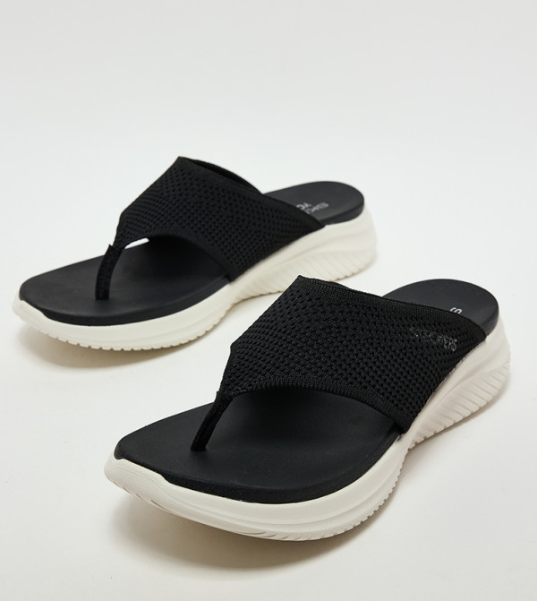 Skechers Skechers - Black Flat Sandals