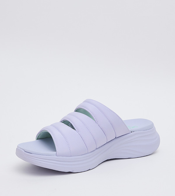سكيتشرز  الصنادل المسطحة - بنفسجي  Flat Sandals
