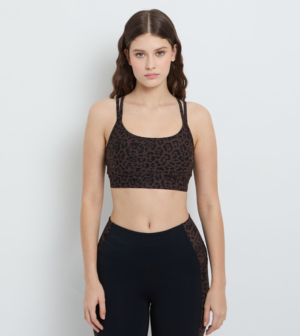 Skechers  Sportswear - Brown Sports Bras