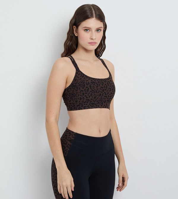 Skechers  Sportswear - Brown Sports Bras
