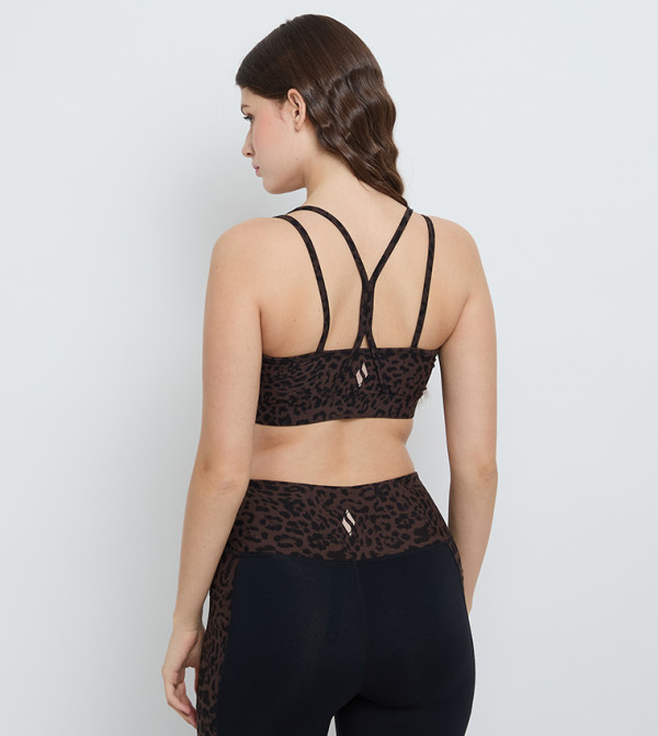 Skechers  Sportswear - Brown Sports Bras
