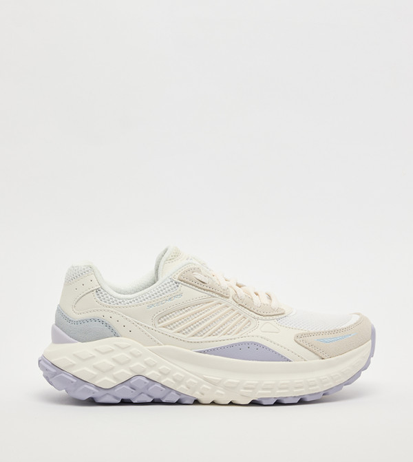 Skechers - Beige Running Shoes