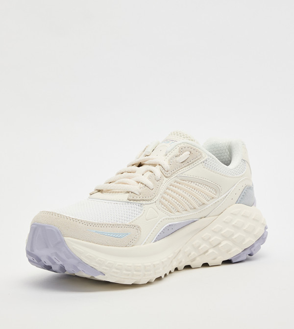 Skechers - Beige Running Shoes