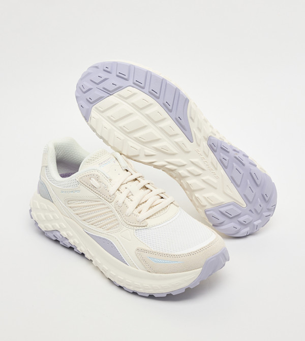 Skechers - Beige Running Shoes