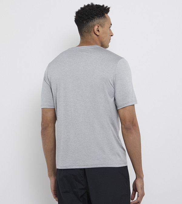 سكيتشرز  athleisure-performance - رمادي T-Shirts & Vests
