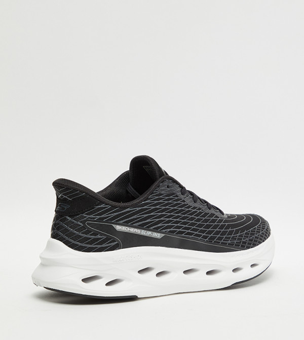 Skechers  - BLACK Running Shoes