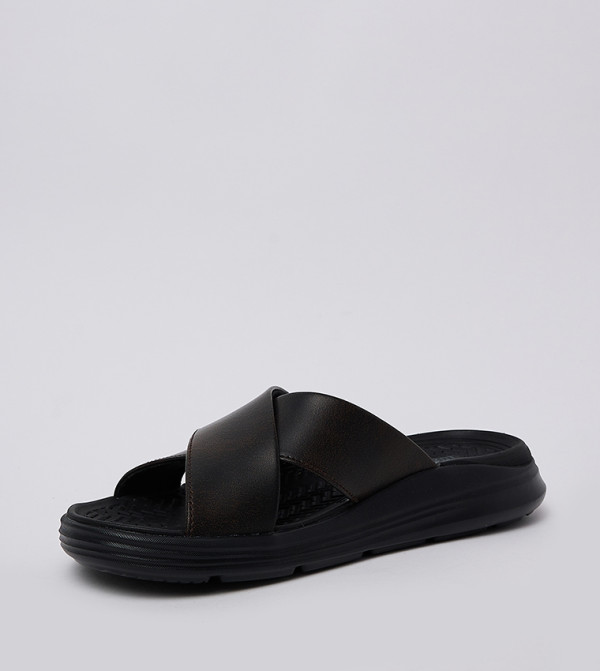 سكيتشرز سكيتشرز - بني  صنادل كاجوال