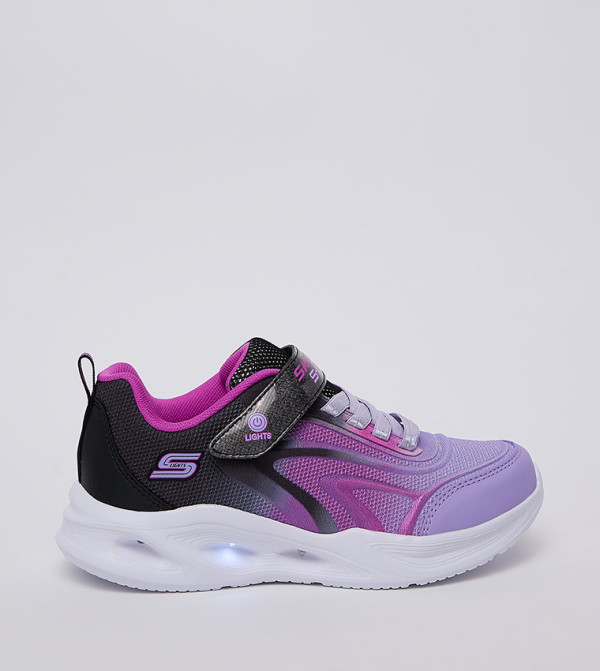 Skechers  velcro-shoes - Purple Low Top