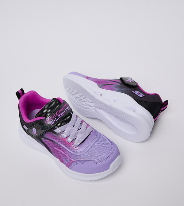 Skechers  velcro-shoes - Purple Low Top