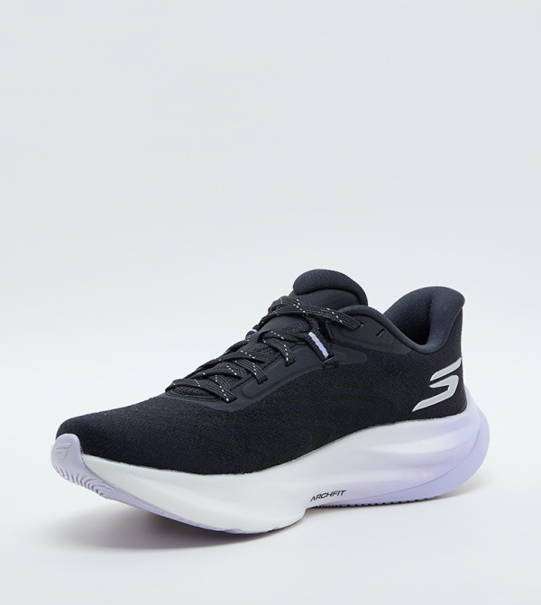 Skechers  - Black Running Shoes