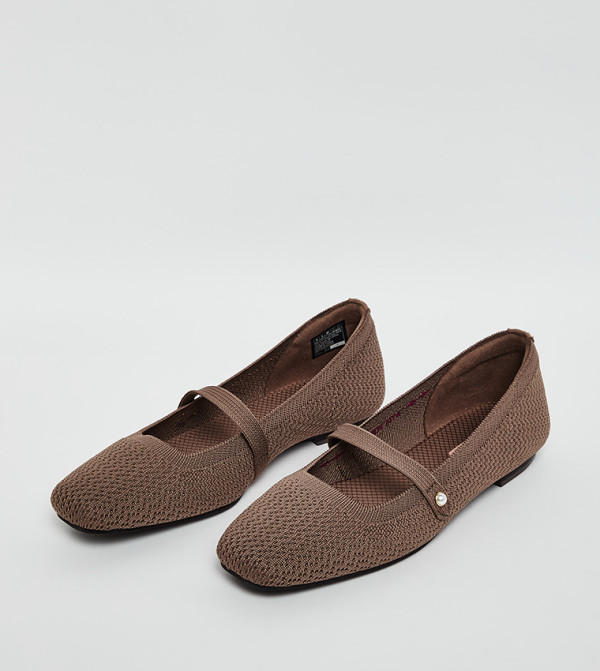 Skechers Mary Janes - Brown Mary Janes