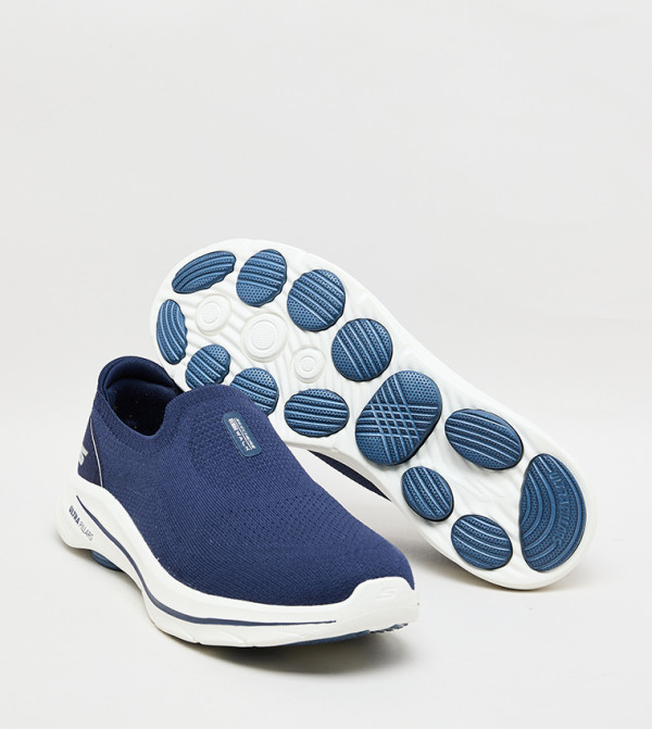 Skechers  Walking Shoes - Navy Walking Shoes