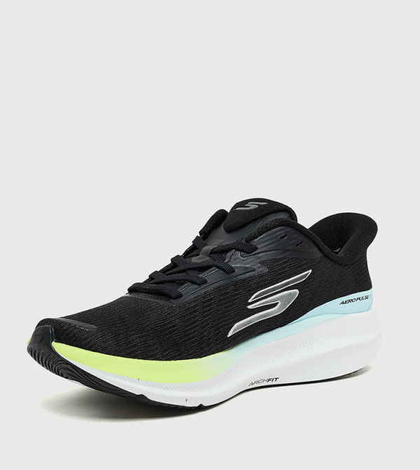 Skechers  Shoes - BLACK Walking Shoes