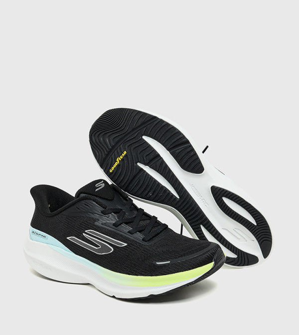Skechers  Shoes - BLACK Walking Shoes