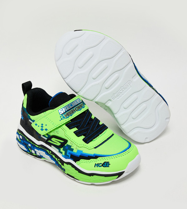 سكيتشرز  velcro-shoes - أزرق أحذية برقبة منخفضة 