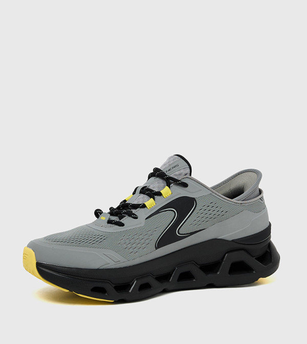 Skechers  Slip-ons - Grey Casual Slip-ons