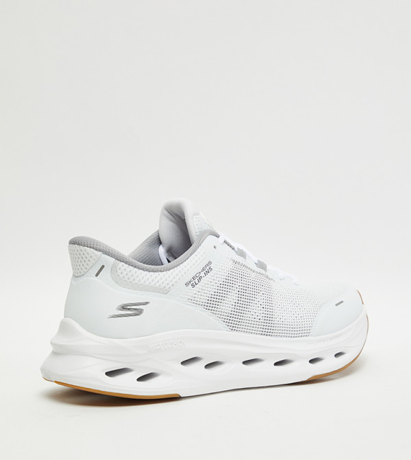 Skechers  - White Running Shoes