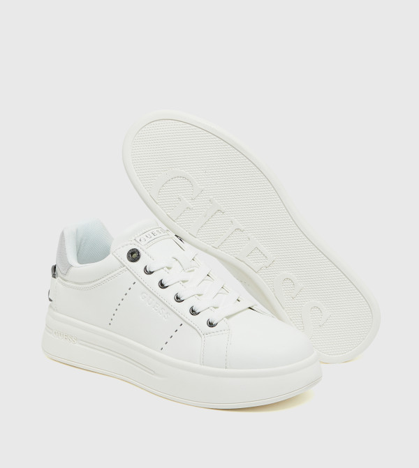 Guess  Shoes - White Low Top
