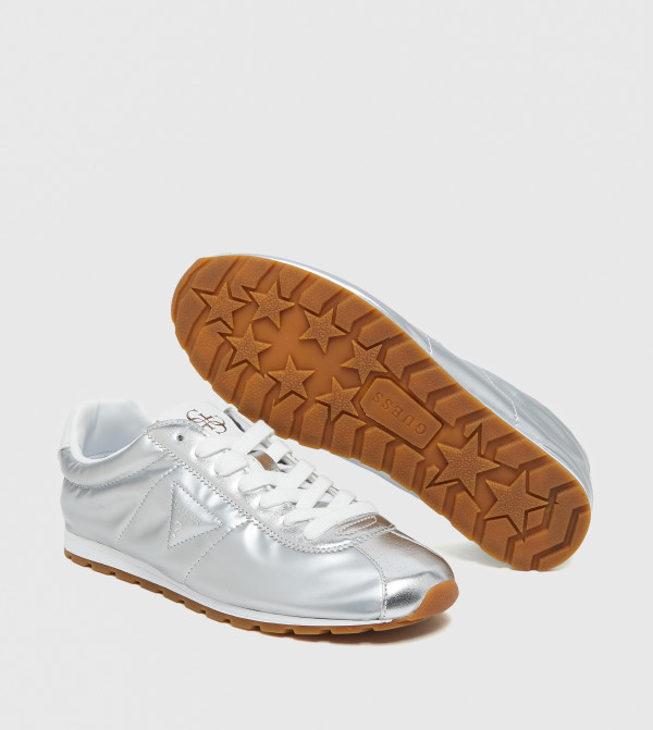 Guess  Shoes - Silver Low Top