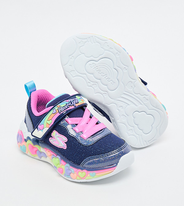 سكيتشرز  velcro-shoes - أزرق أحذية برقبة منخفضة 