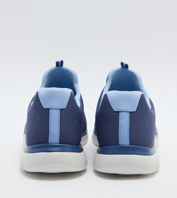 سكيتشرز  Slip-Ons - أزرق أحذية برقبة منخفضة 