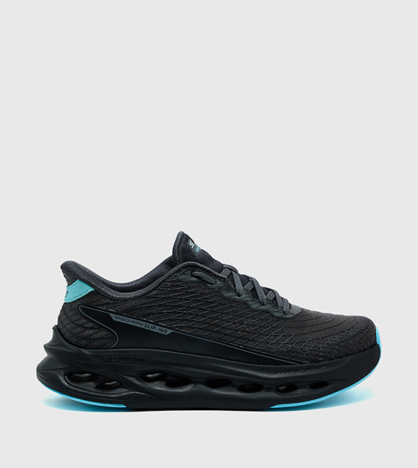 Skechers  - Black Running Shoes