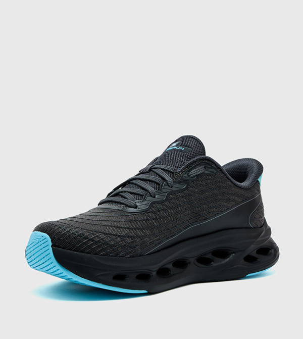 Skechers  - Black Running Shoes