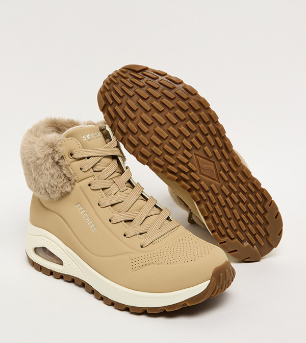 سكيتشرز  بوت كالف - رملي  Mid Calf Boots