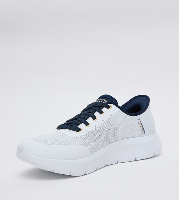 Skechers  - White Walking Shoes