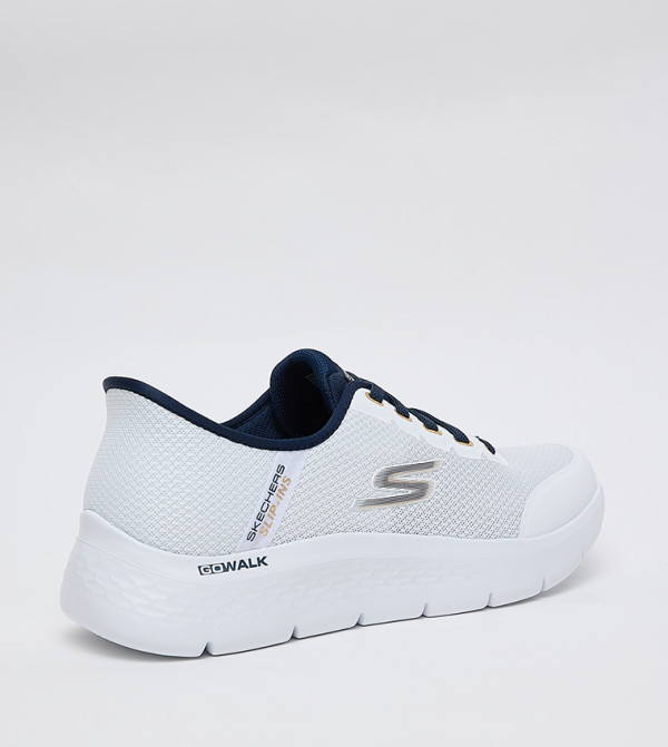 Skechers  - White Walking Shoes