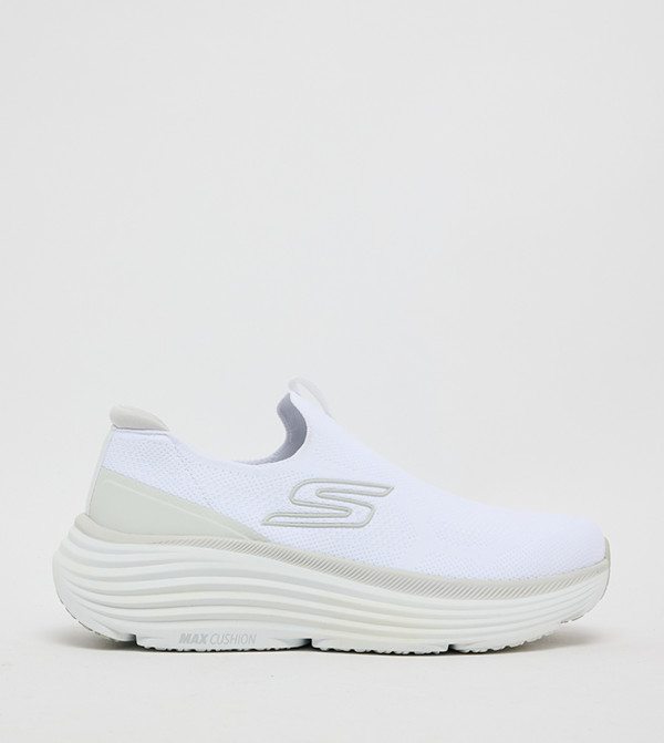 Skechers  Walking Shoes - White Walking Shoes