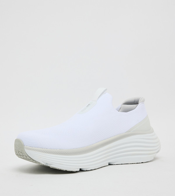 Skechers  Walking Shoes - White Walking Shoes