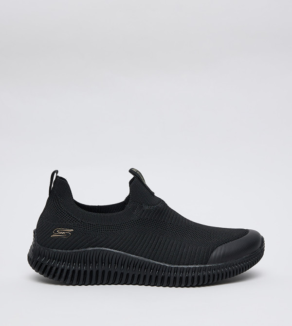 Skechers Walking Shoes - Black Walking Shoes