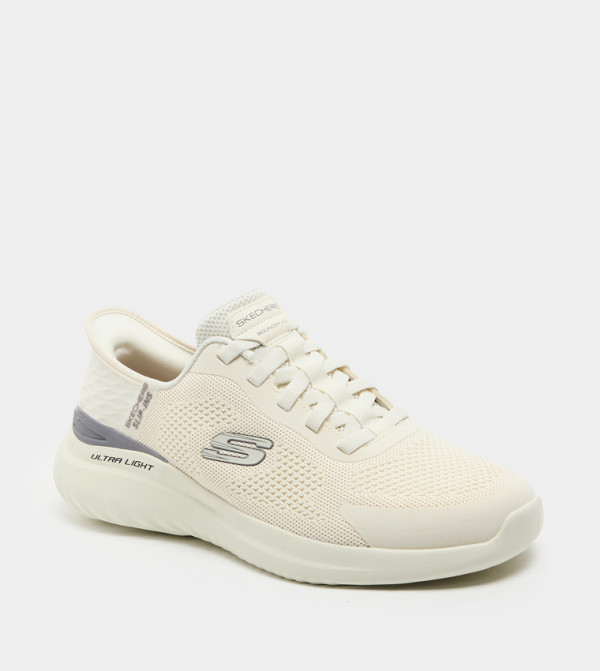 Skechers Casual Slip-ons - Off White Casual Slip-ons