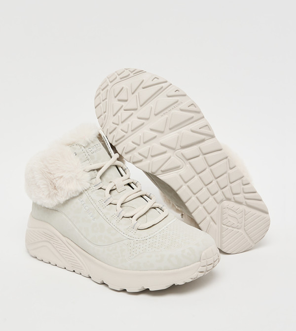 Skechers  Formal Shoes - Beige Boots