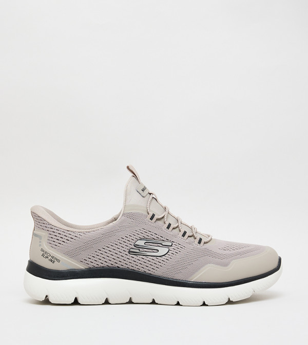 Skechers  Slip-ons - Beige Casual Slip-ons