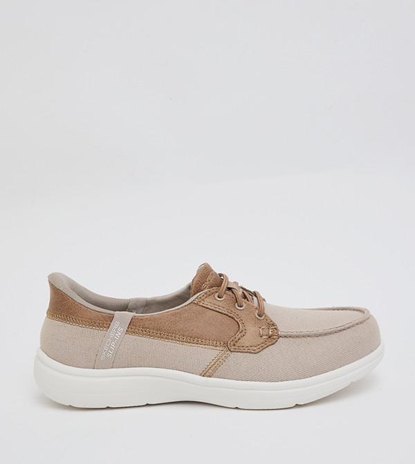 Skechers  - Taupe Low Top