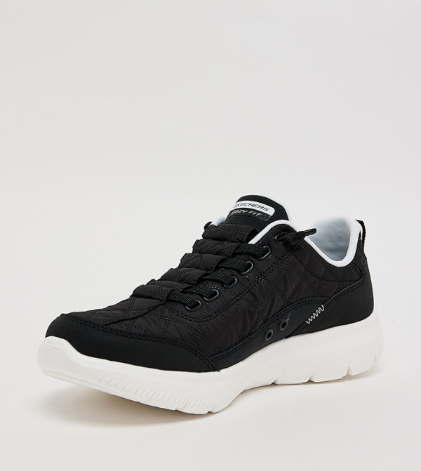 Skechers  top-selling-om - BLACK Walking Shoes