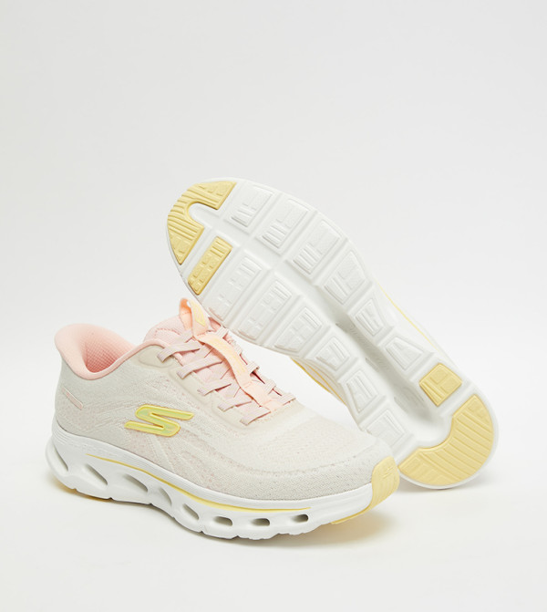 Skechers  - Beige Walking Shoes