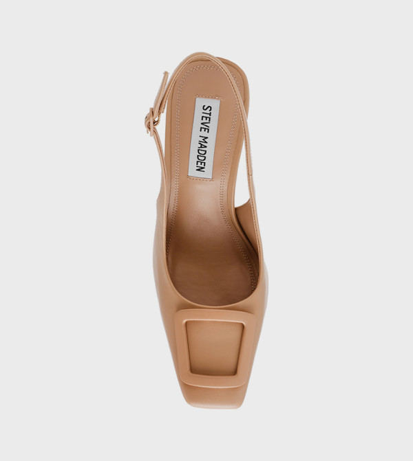 ستيف مادن  modest-glam-w - حنطي أحذية بكعب
