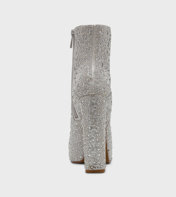 Steve Madden Steve Madden - Silver Ankle length Boots