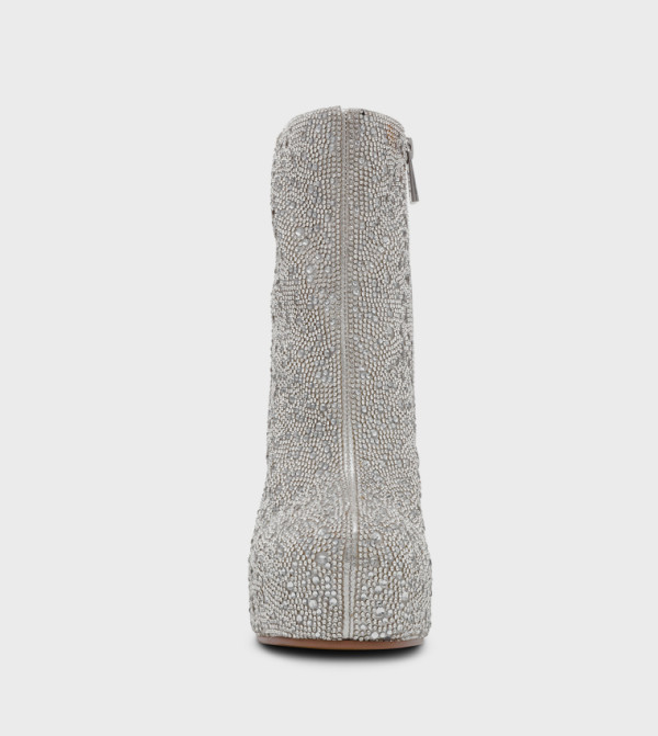 Steve Madden Steve Madden - Silver Ankle length Boots